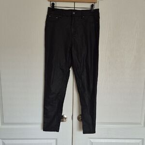 High Rise Black Jeans